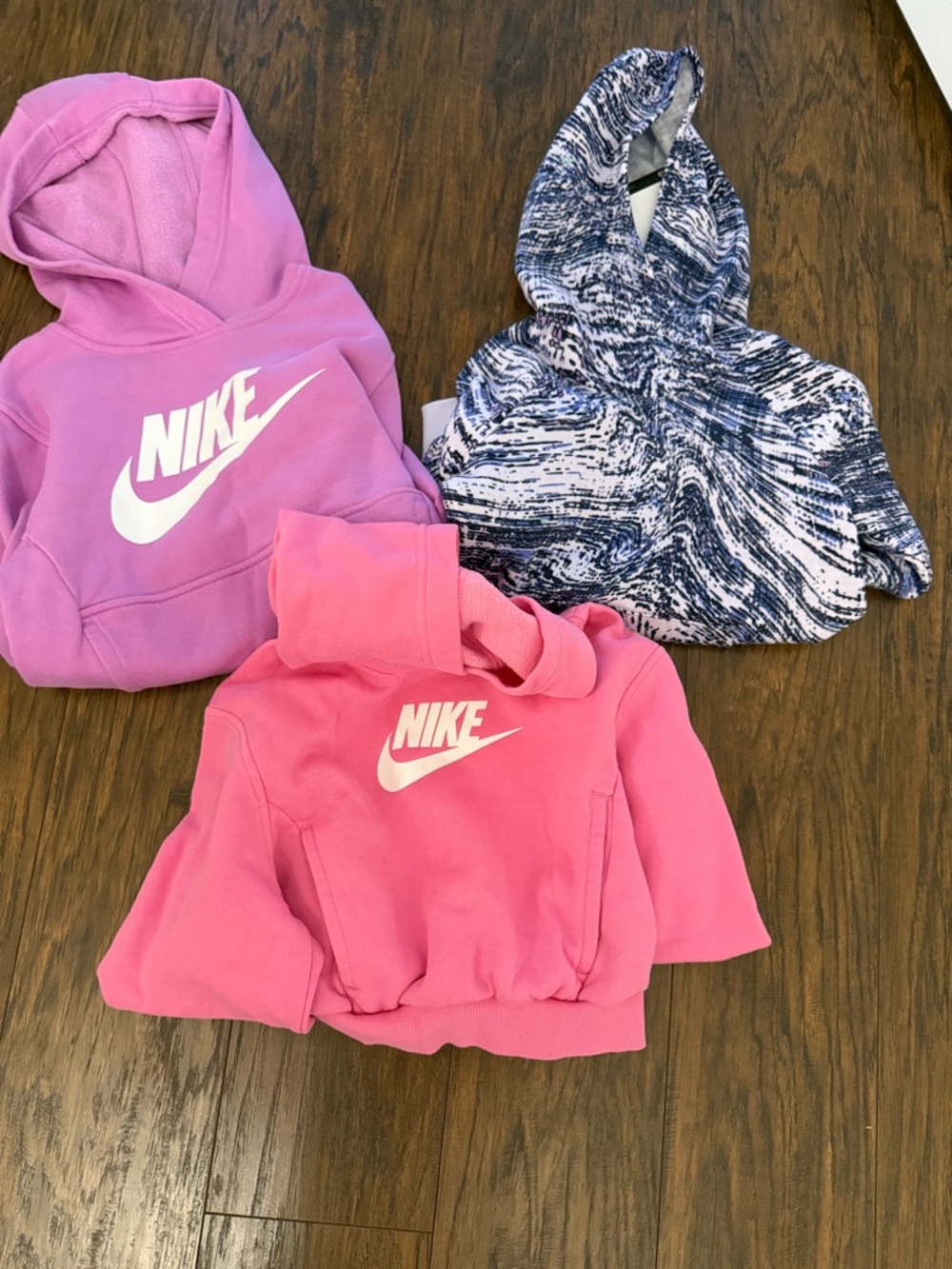 Nike Kids' Hooded Sweatshirts (3) - Cozy Pullover (pink is a crop)